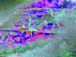 Green Desert — Pink