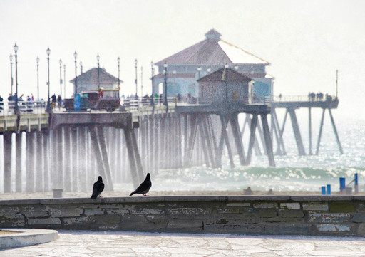 Huntington Beach Pier (Wide)
